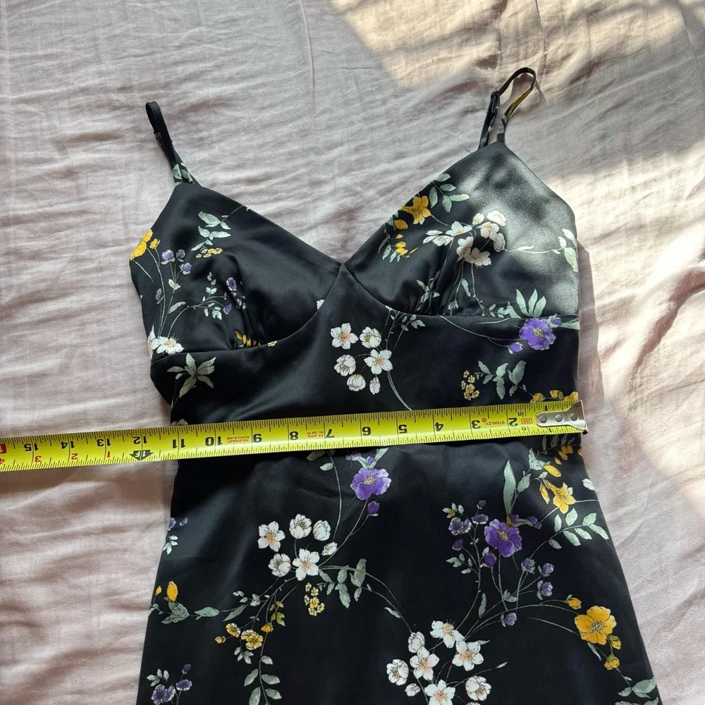 Floral Black Dress - Picture 5 of 5